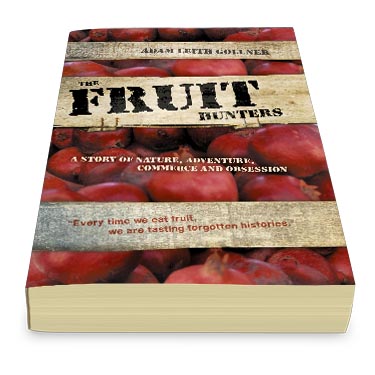 Fruit hunters. An effective concept cover designed to look like a wooden box of fruit.