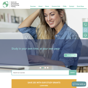 CCPT is one of a suite of websites developed with King&Tuke for The 1946 Group