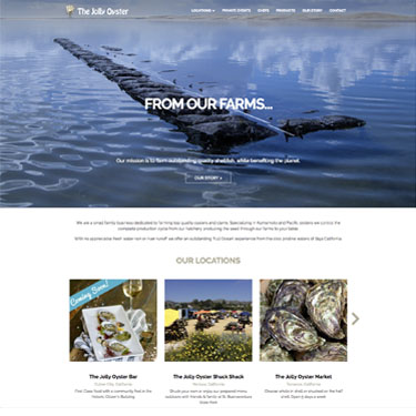 Jolly Oyster are a small family business dedicated to farming top quality oysters and clams in California, USA.