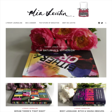 Mia Levitin is a cultural and literary critic based in London. We helped by refreshing her site to make it easier for her to update without disrupting the clean aesthetic she desired.