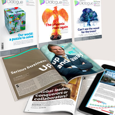 Quarterly business journal, Dialogue