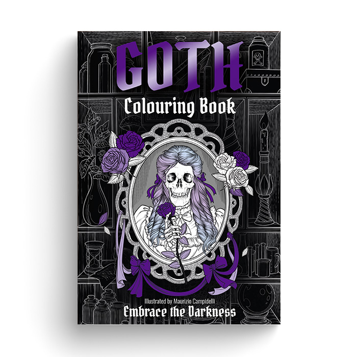 Goth Colouring Book