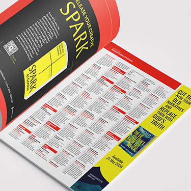 Bookseller ads for HarperCollins